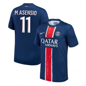 Paris Saint-Germain Marco Asensio #11 Replika Hjemmebanetrøje 2024-25 Kortærmet
